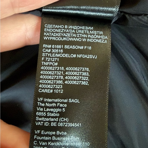 The North Face Women’s Black Triclimate 3-in-1 Jacket, Puffer & Shell XL - Picture 9 of 14